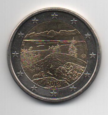 FINLANDIA DEL AÑO 2018 DE 2 EUROS CONMEMORATIVAS